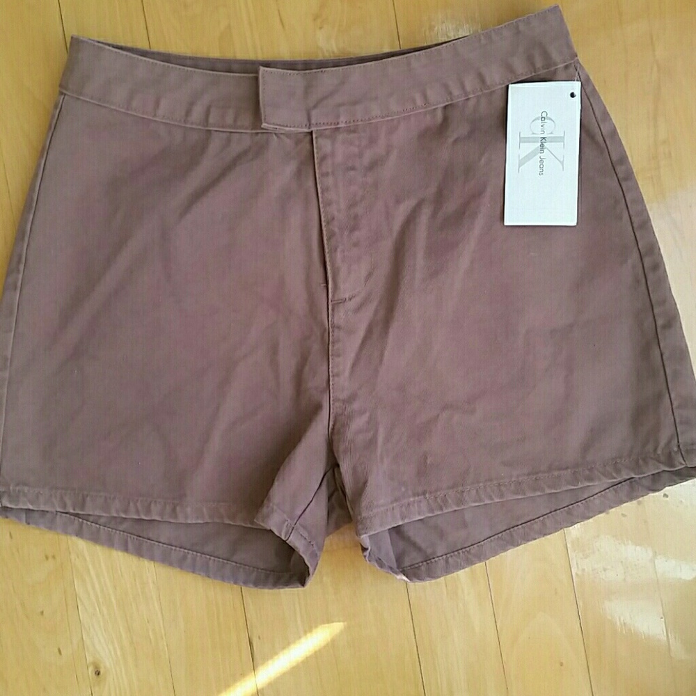 Calvin Klein brown short short.